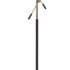 Tanner Floor Lamp Black & Brass
