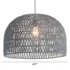 Paradise Ceiling Lamp Gray