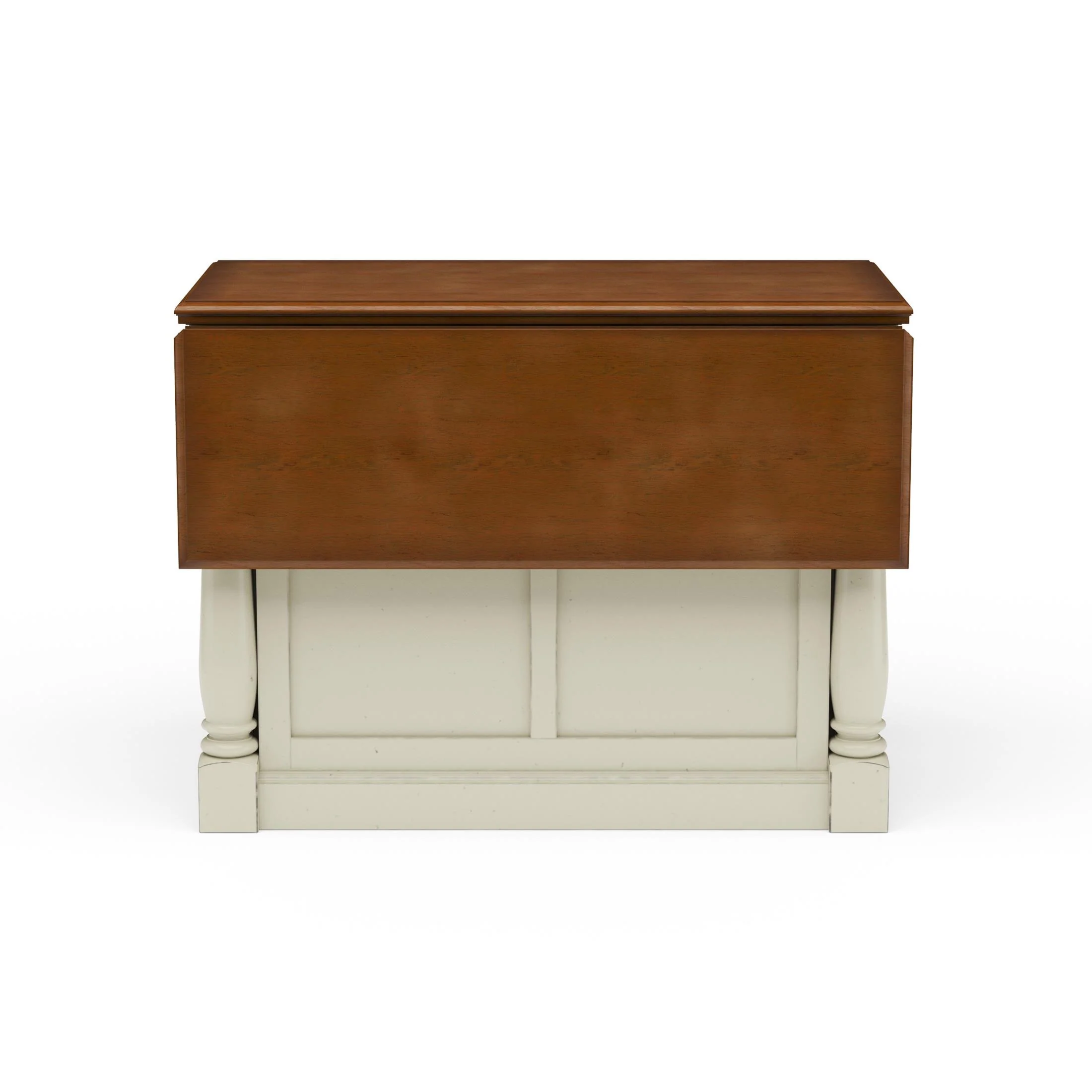Monarch Kitchen Wood Top Island