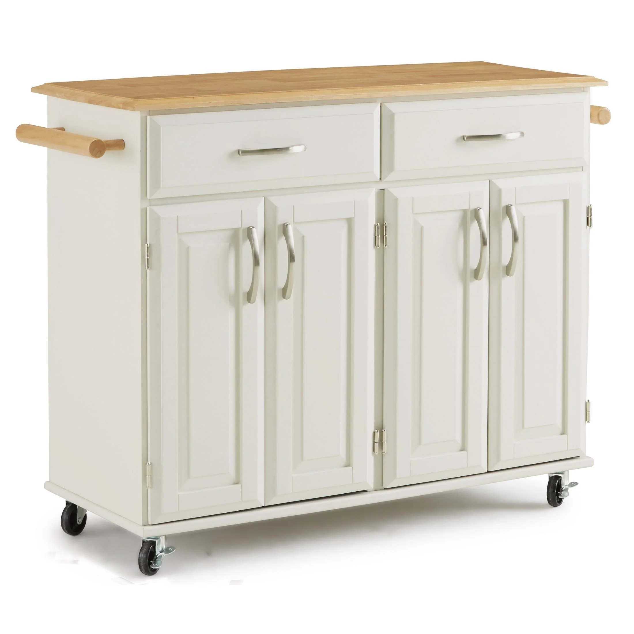 Dolly Madison Double Door Kitchen Cart
