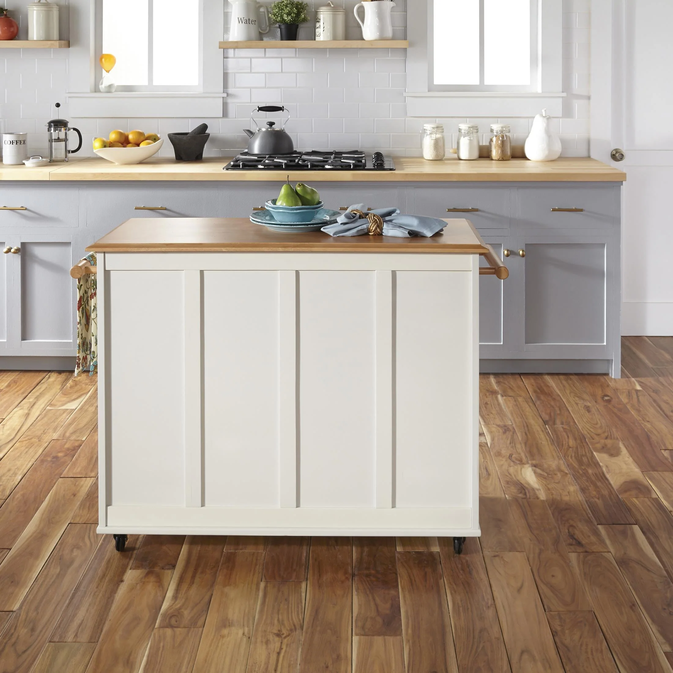 Dolly Madison Double Door Kitchen Cart