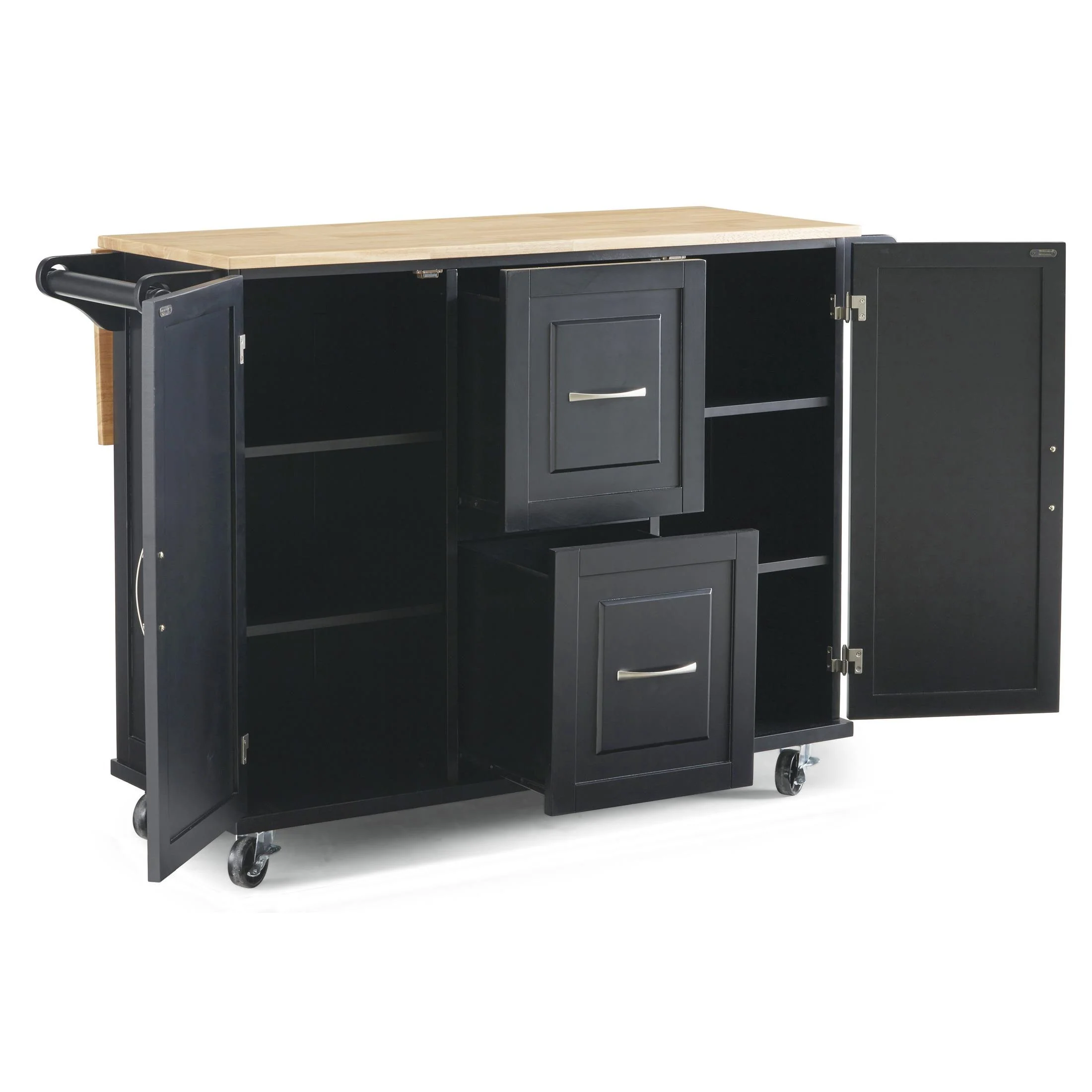 Dolly Madison 2 Drawer Kitchen Cart