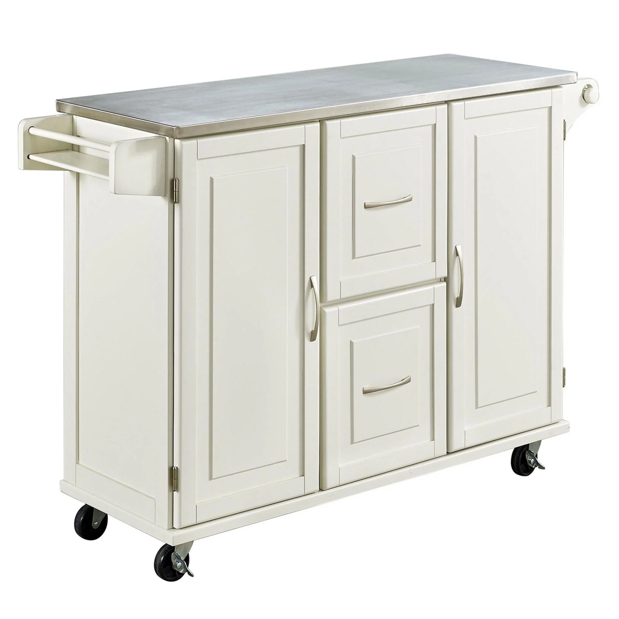 Dolly Madison 2 Drawer Kitchen Cart