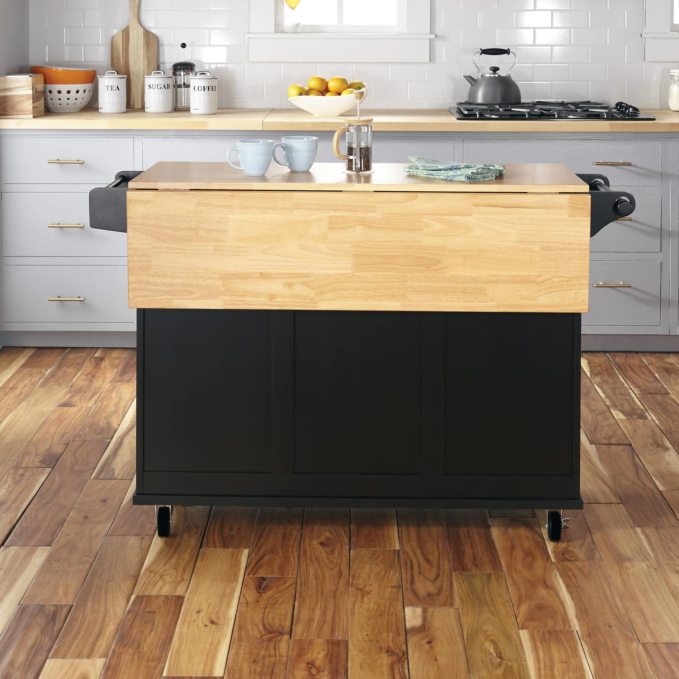 Dolly Madison 2 Drawer Kitchen Cart