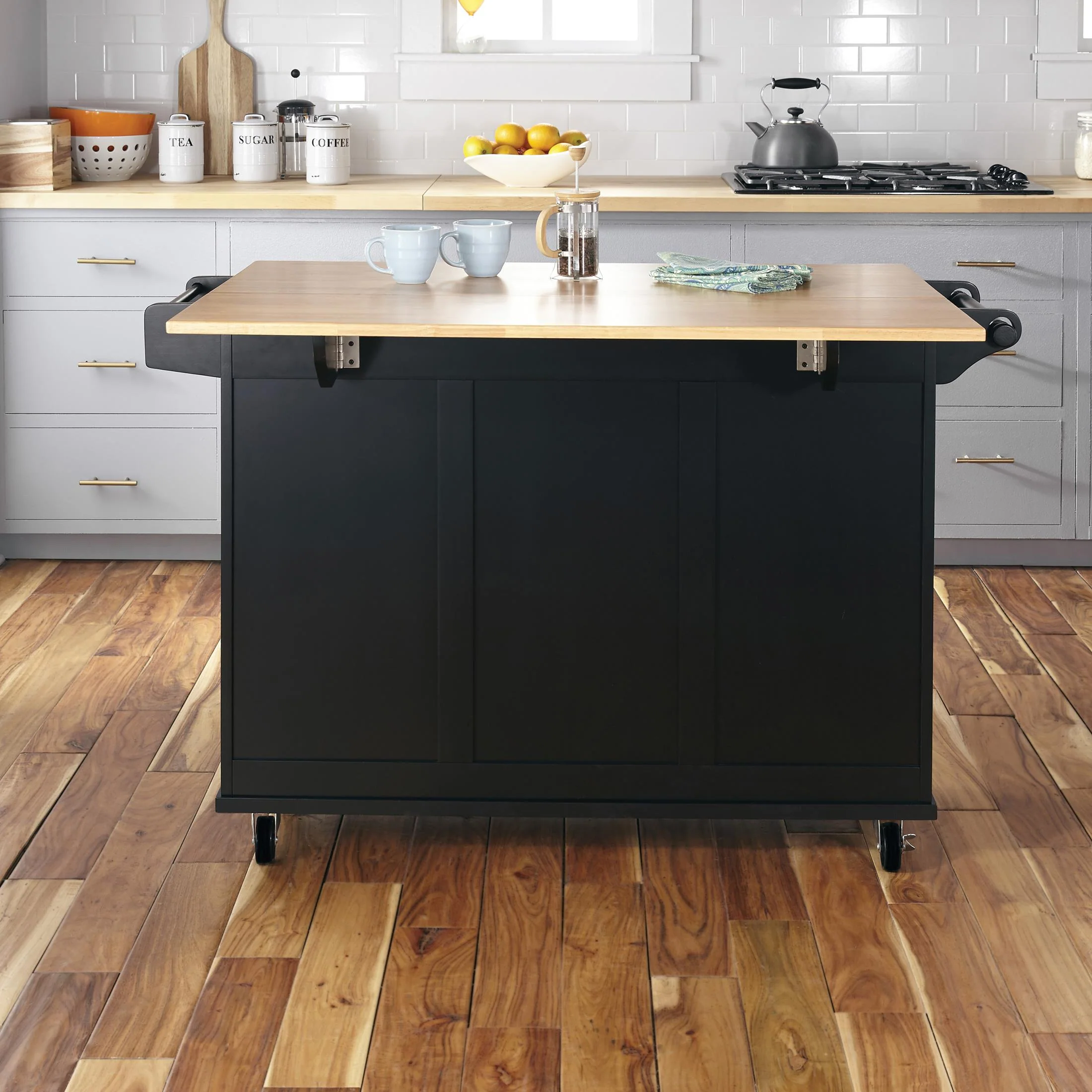 Dolly Madison 2 Drawer Kitchen Cart