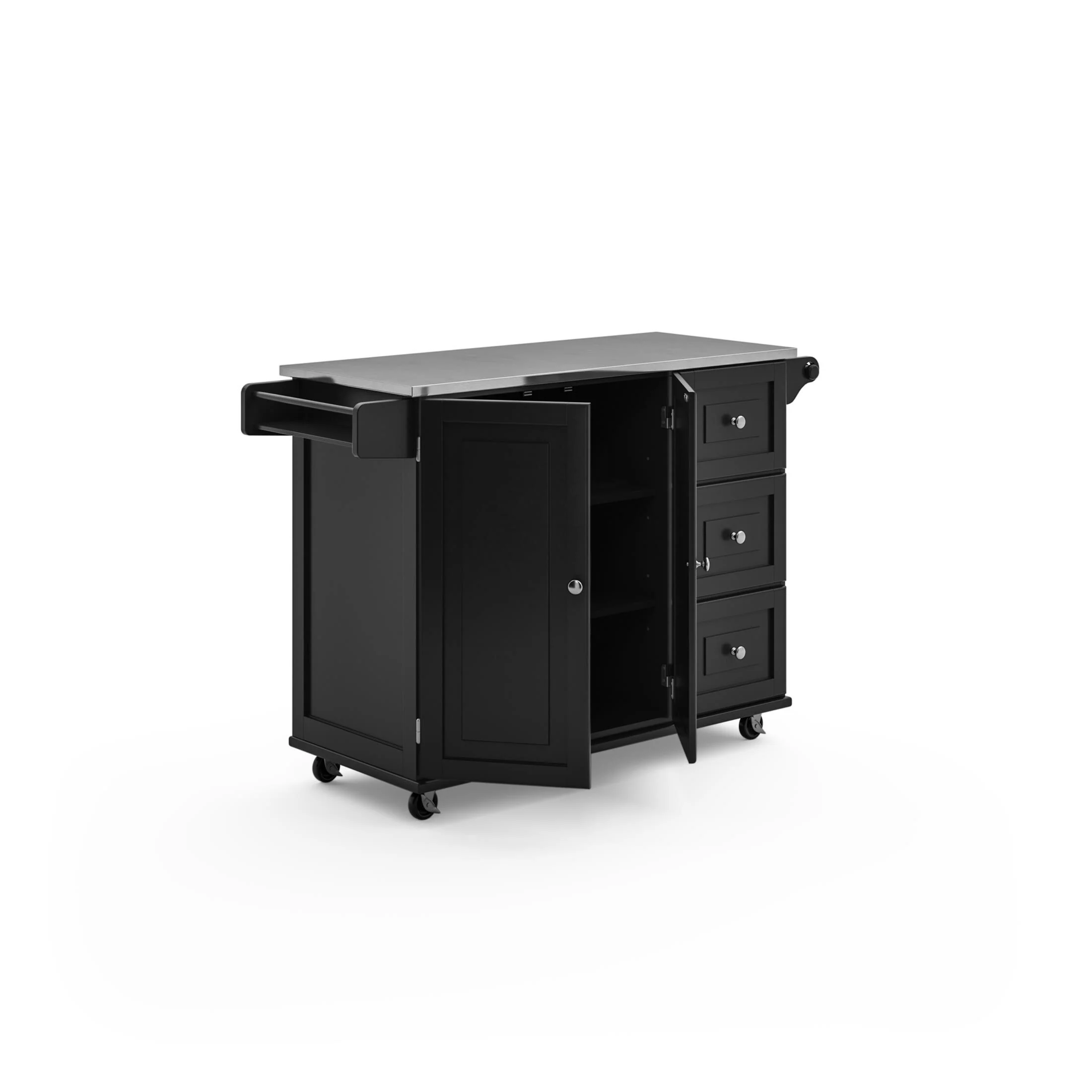 Dolly Madison 3 Drawer Kitchen Cart