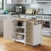 Dolly Madison 3 Drawer Kitchen Cart
