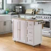 Dolly Madison 3 Drawer Kitchen Cart