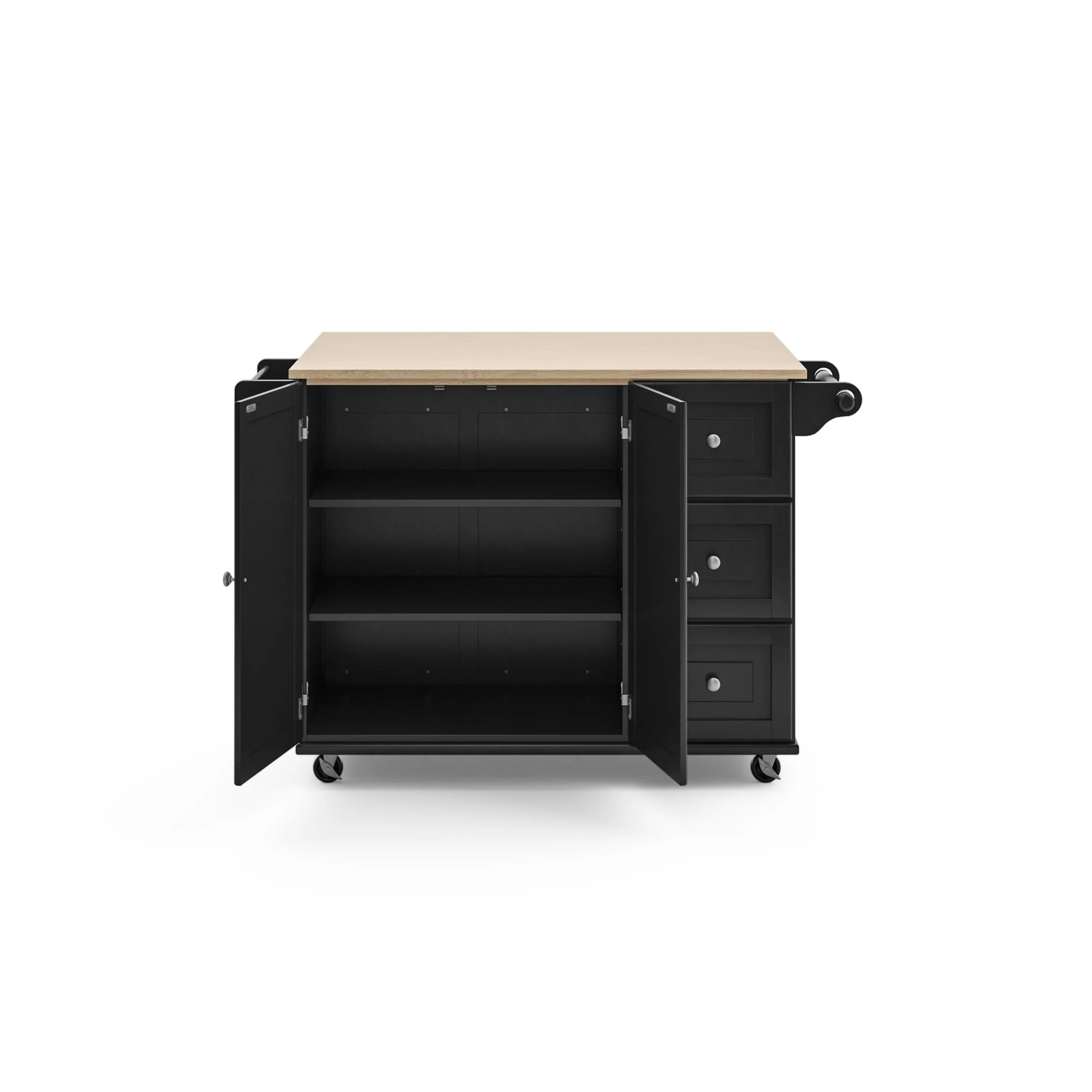 Dolly Madison 3 Drawer Kitchen Cart
