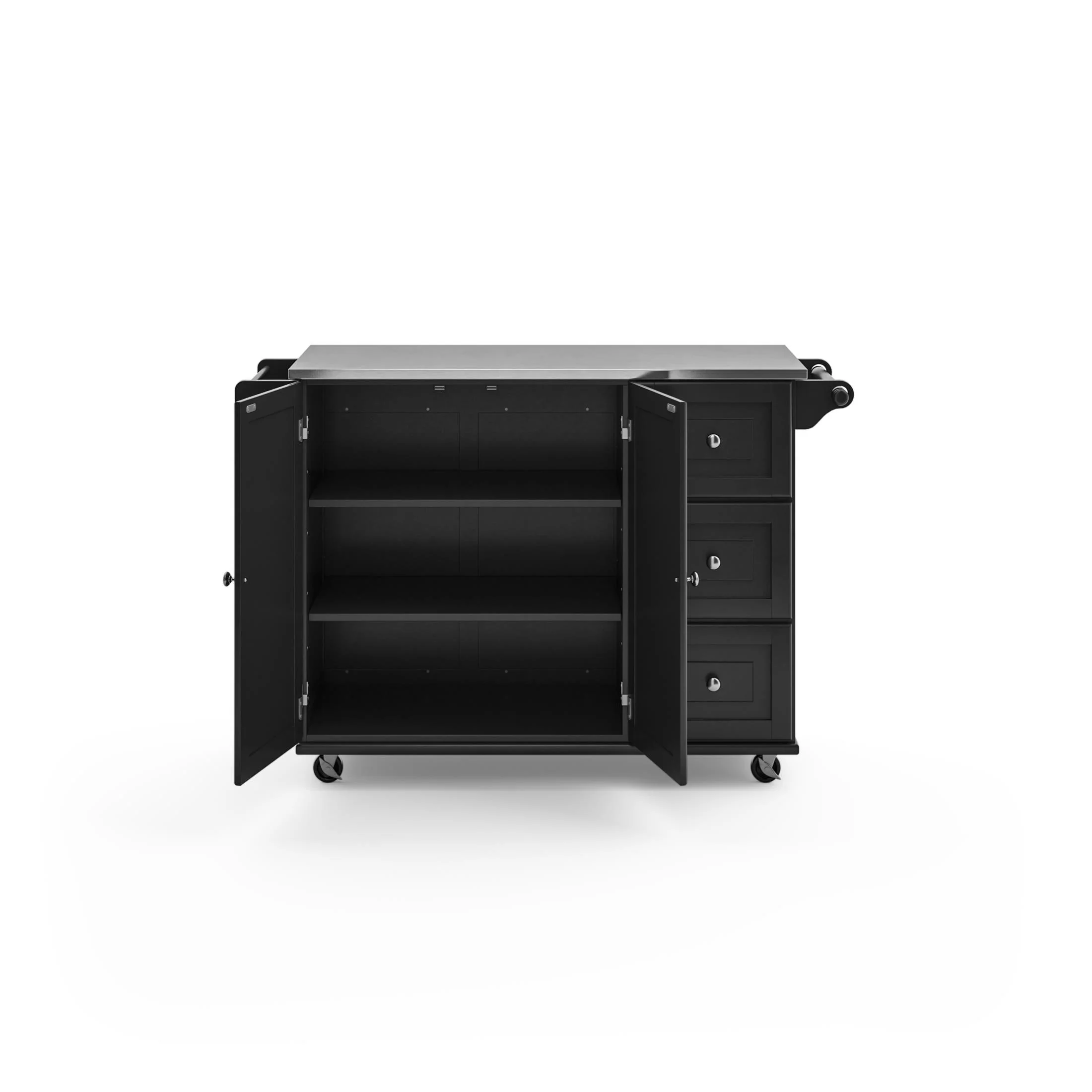 Dolly Madison 3 Drawer Kitchen Cart
