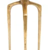 Set of 2 Como Accent Tables Antique Gold