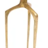 Set of 2 Como Accent Tables Antique Gold