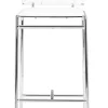 Criss Cross Barstool (Set of 2) White