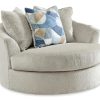 Maxon Place Oversized Swivel Accent Chair