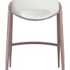 Desi Counter Stool (Set of 2) White & Walnut