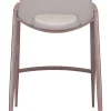 Desi Counter Stool (Set of 2) Beige & Walnut