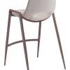 Desi Counter Stool (Set of 2) Beige & Walnut