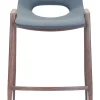 Desi Counter Stool (Set of 2) Blue & Walnut