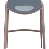 Desi Counter Stool (Set of 2) Blue & Walnut