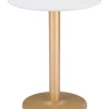 Alto Bistro Table White & Gold