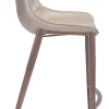 Magnus Counter Stool (Set of 2) Brown & Walnut