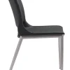 Ace Dining Chair (Set of 2) Black & Silver