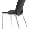 Ace Dining Chair (Set of 2) Black & Silver