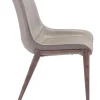 Magnus Dining Chair (Set of 2) Brown & Walnut