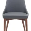 Moor Dining Chair (Set of 2) Dark Gray