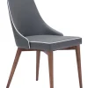 Moor Dining Chair (Set of 2) Dark Gray