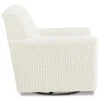 Herstow Swivel Glider Accent Chair