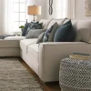 Chevron Pouf