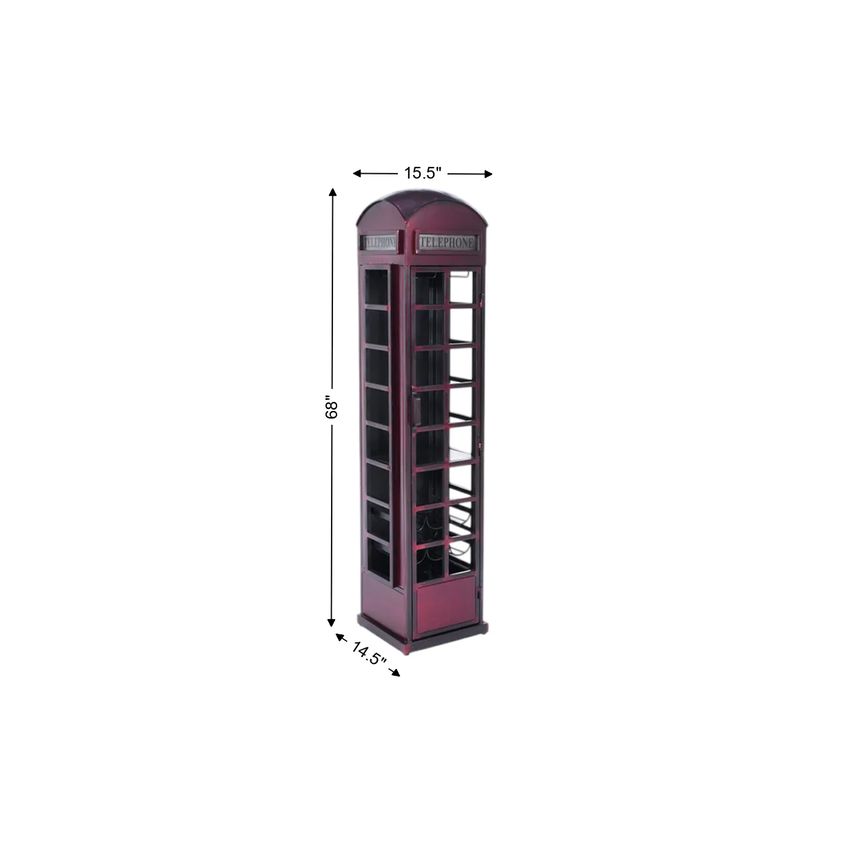 Telly Telephone Booth Bar