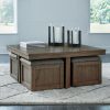 Boardernest Coffee Table with 4 Stools