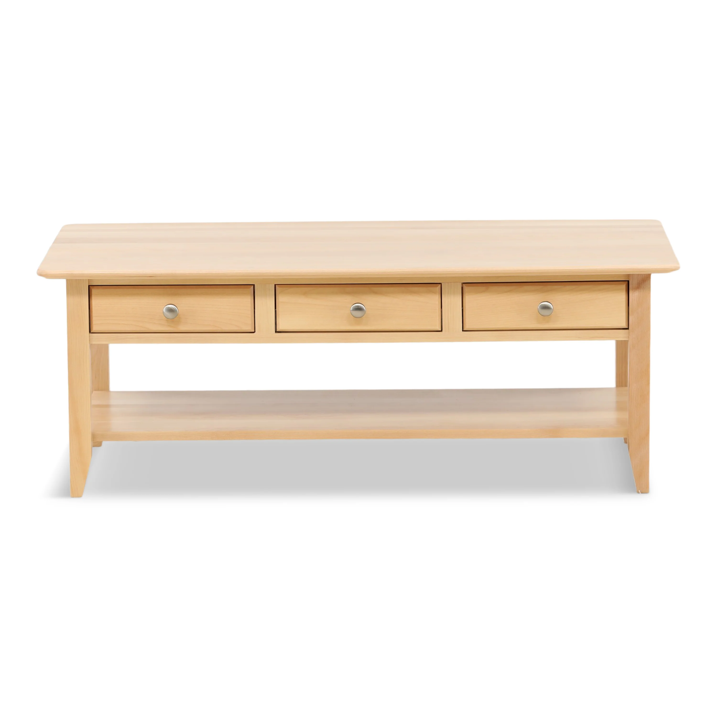 Stratford Cocktail Table with Drawer and Shelf