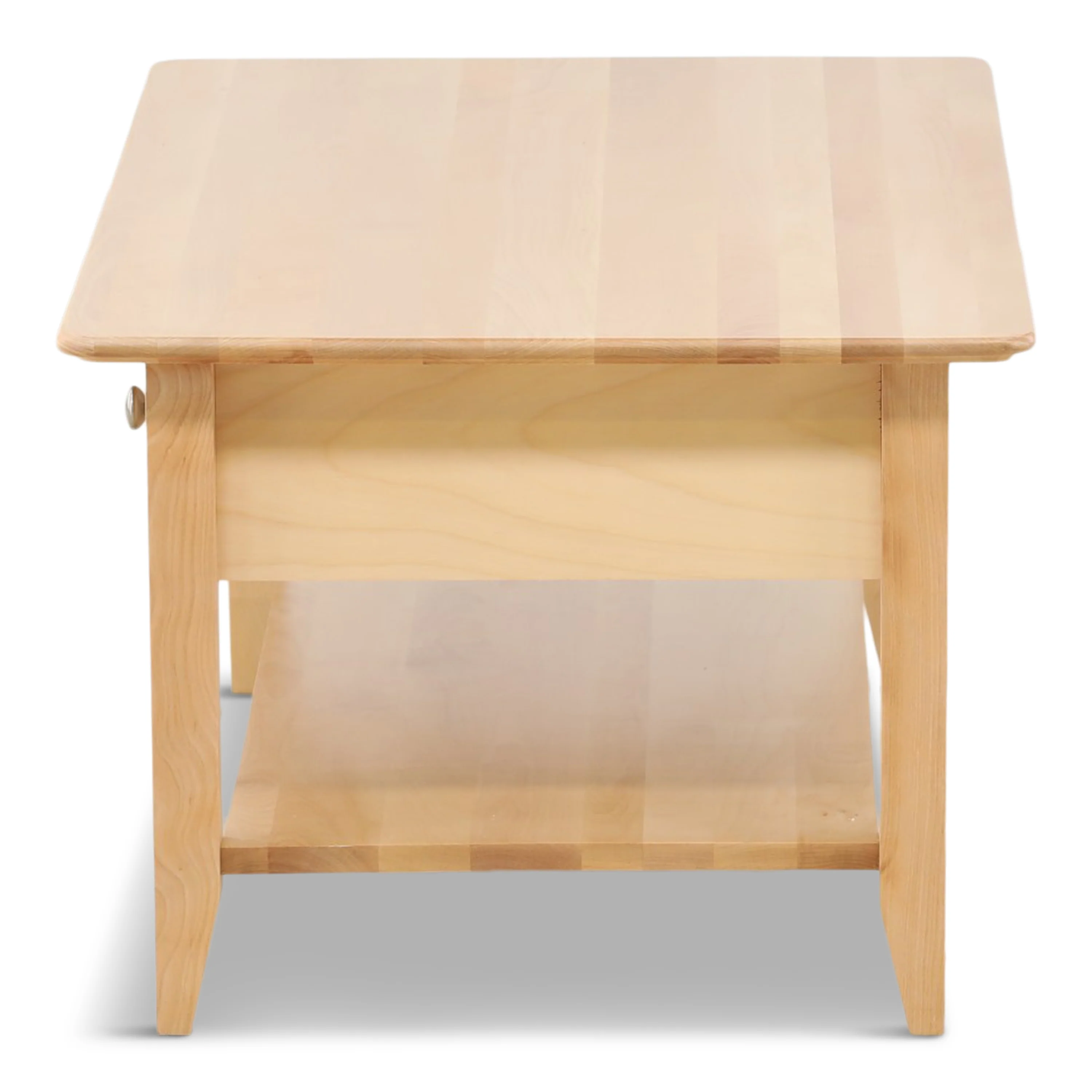 Stratford Cocktail Table with Drawer and Shelf