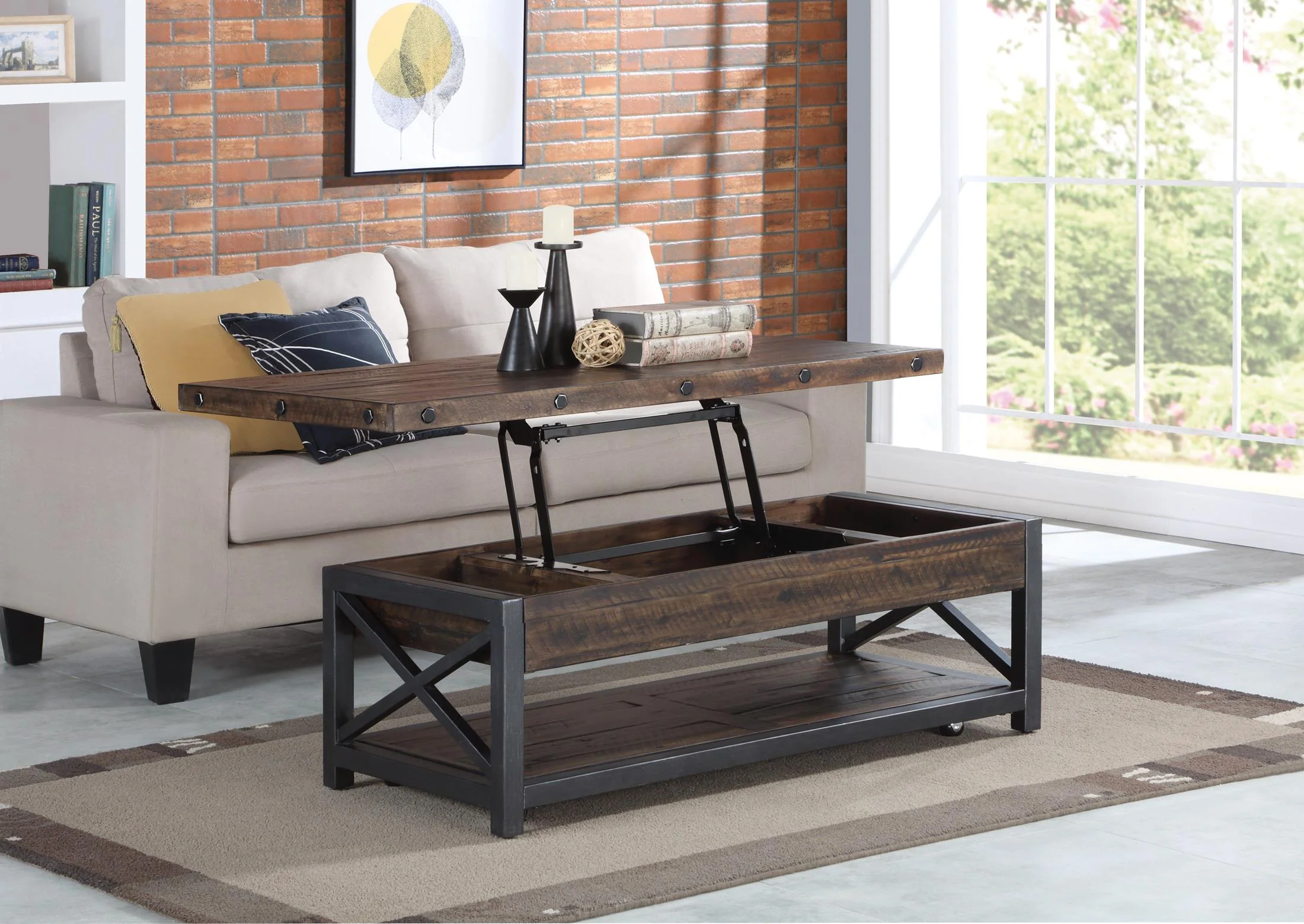 Flexsteel Harlow Lift-Top Cocktail