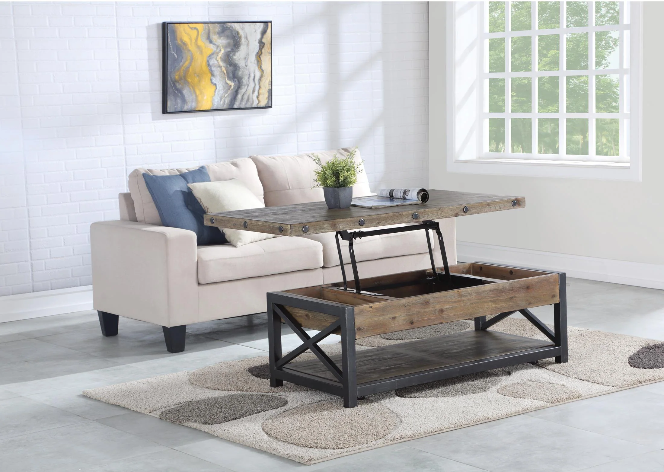 Flexsteel Harlow Lift-Top Cocktail