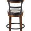 93-ashley-valebeck-counter-height-upholstered-swivel-bar-stool-with-contoured-back-4.webp Ashley Valebeck Counter Height Upholstered Swivel Bar Stool with Contoured Back
